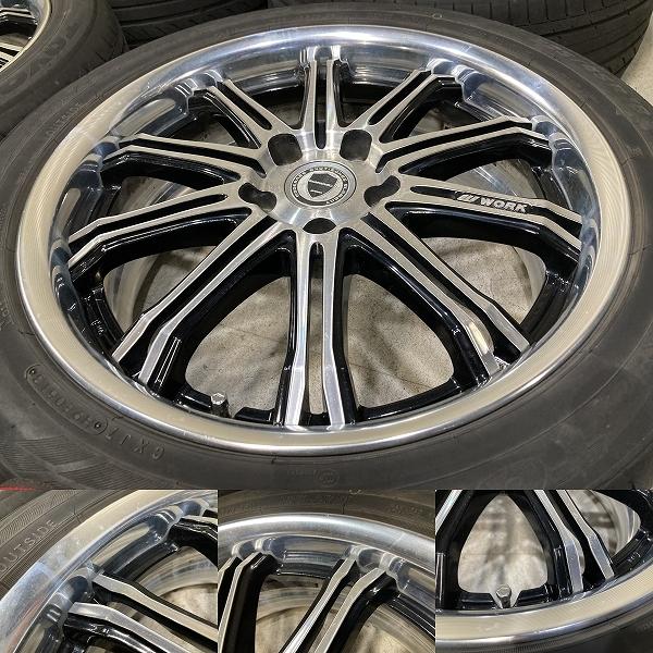 WORK SCHWERT SW1 18インチ 7.5J +38 PCD114.3 5H 225/45R18 4本セット