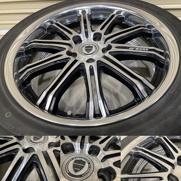 WORK SCHWERT SW1 18インチ 7.5J +38 PCD114.3 5H 225/45R18 4本セット