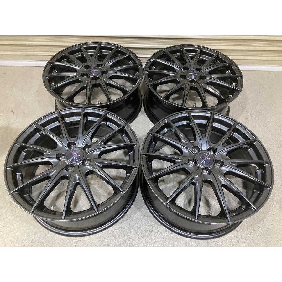 美品 Weds ウェッズ VELVA SPORT 2 17インチ 7J +53 PCD100 5H 4