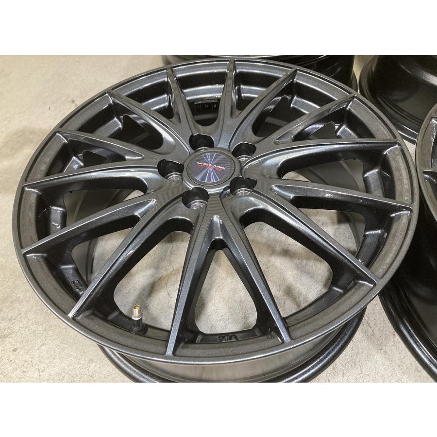美品 Weds ウェッズ VELVA SPORT 2 17インチ 7J +53 PCD100 5H 4本