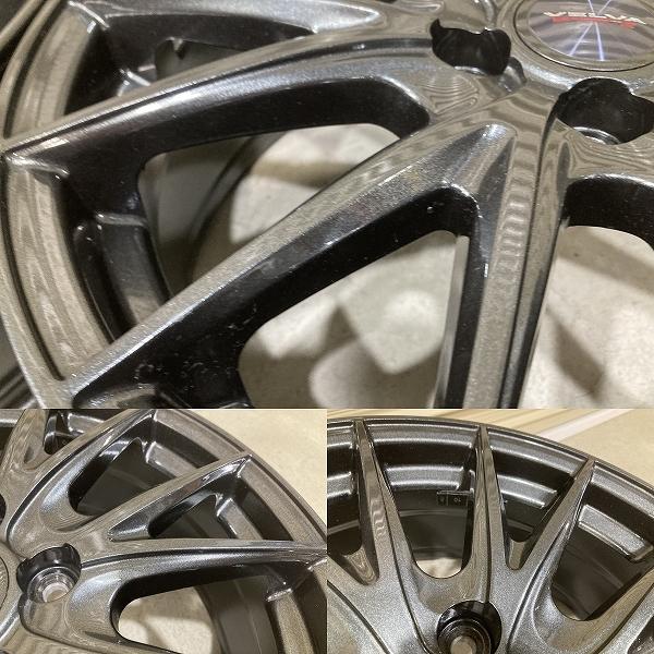 美品 Weds ウェッズ VELVA SPORT 2 17インチ 7J +53 PCD100 5H 4本