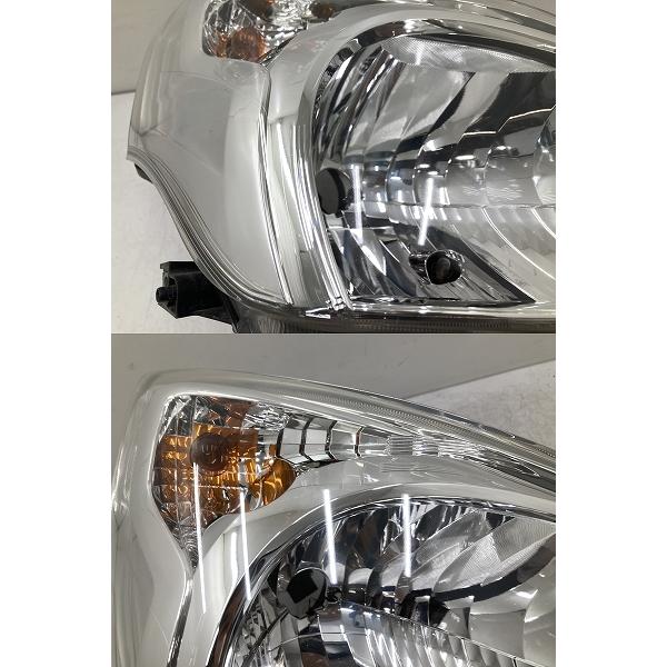 良品 割れ無 MK32S スペーシア 純正 ハロゲン ヘッドライト 左右セット