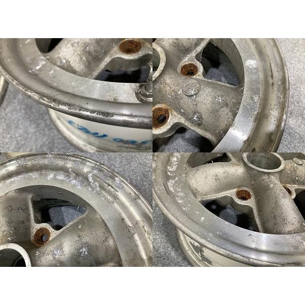 希少 当時物 ワタナベ 4本スポーク 13インチ 6J +20 PCD114.3 4H 4本