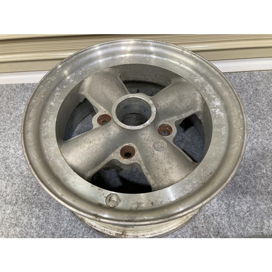 希少 当時物 ワタナベ 4本スポーク 13インチ 6J +20 PCD114.3 4H 4本