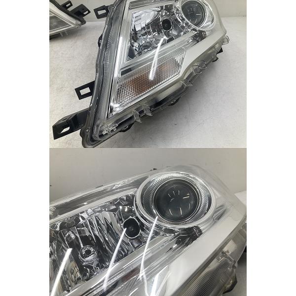 美品 割れ無 点灯OK C25 後期 セレナ ハイウェイスター 純正 HID