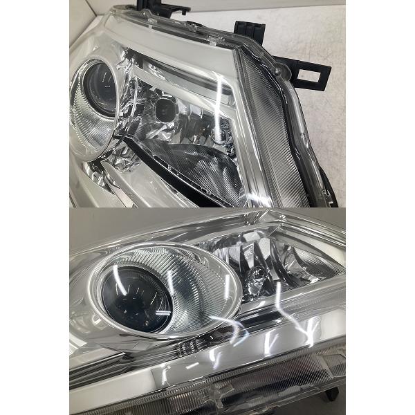 美品 割れ無 点灯OK C25 後期 セレナ ハイウェイスター 純正 HID