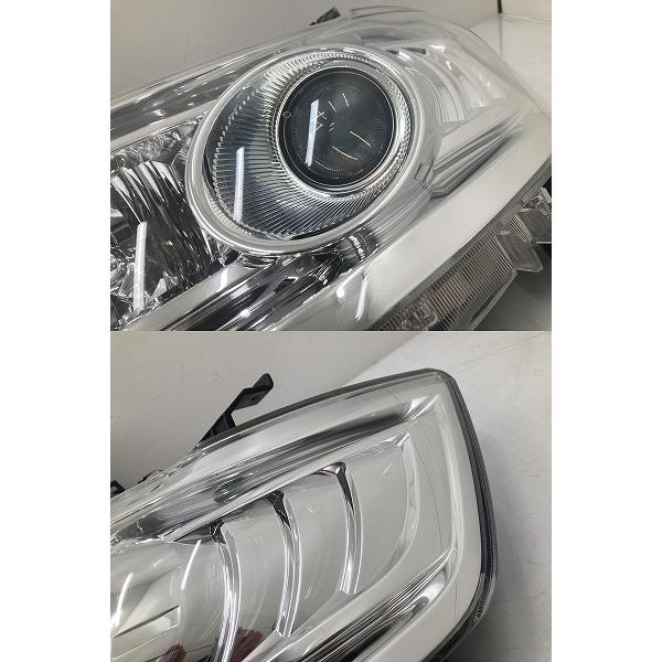 美品 割れ無 点灯OK C25 後期 セレナ ハイウェイスター 純正 HID