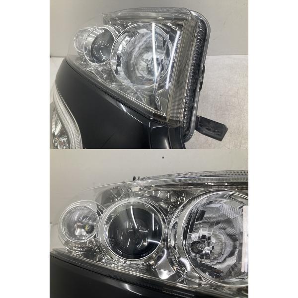美品 割れ無 点灯OK JF1 N-BOX カスタム 純正 HID ヘッドライト 左右