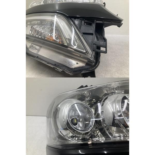 美品 割れ無 点灯OK JF1 N-BOX カスタム 純正 HID ヘッドライト 左右