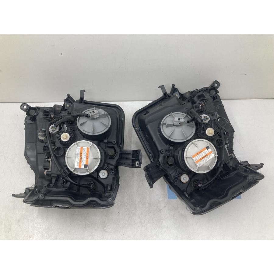 美品 割れ無 点灯OK JF1 N-BOX カスタム 純正 HID ヘッドライト 左右