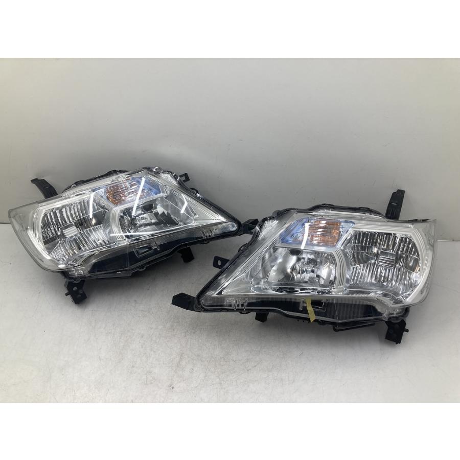 日産 セレナ C26 前期 左右セット 純正 ヘッドライト 100-23097 美品 点灯OK C26 前期 セレナ ハイブリッド 純正 HID ヘッドライト