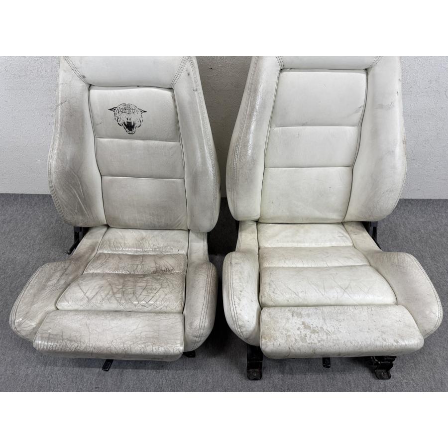 セミバケット レザーフロントシート 左右セット 運転席 助手席 (U4528 