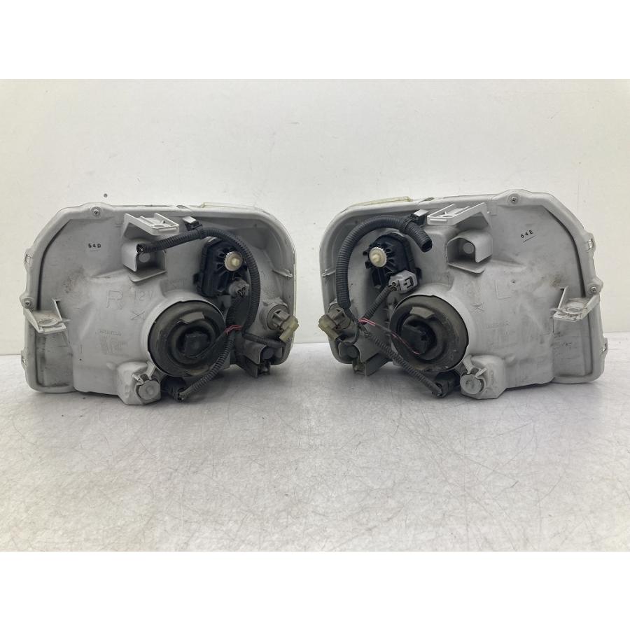 美品 割れ無 HM1 バモス 純正 ハロゲン ヘッドライト 左右セット レベ付き KOITO 100-62084 HM2 (V1533)の画像