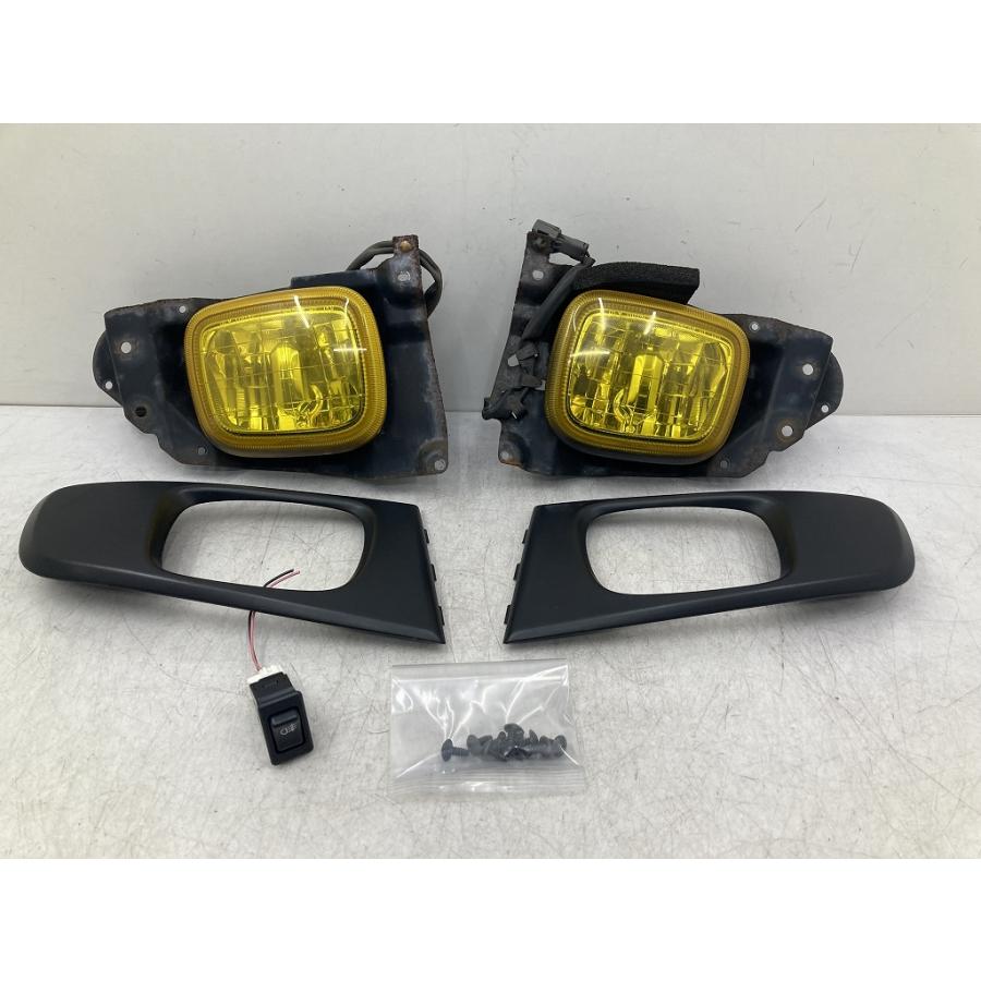 スバル サンバー TT TV TW フォグランプ イエロー 純正品 取付OK TT2 サンバー 純正オプション イエロー フォグランプ 左右