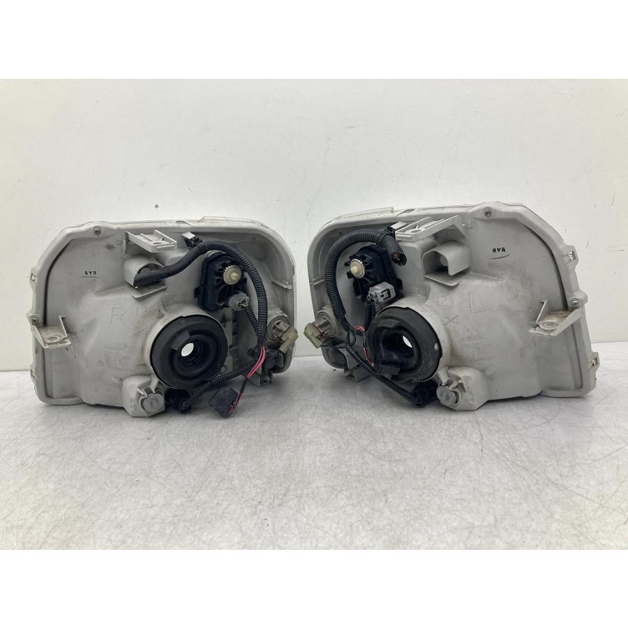 美品 取付OK HM1 後期 バモス 純正 ハロゲン ヘッドライト 左右セット レベ付 KOITO 100-62084 HM2 アクティHH5 HH6 (V1568)の画像