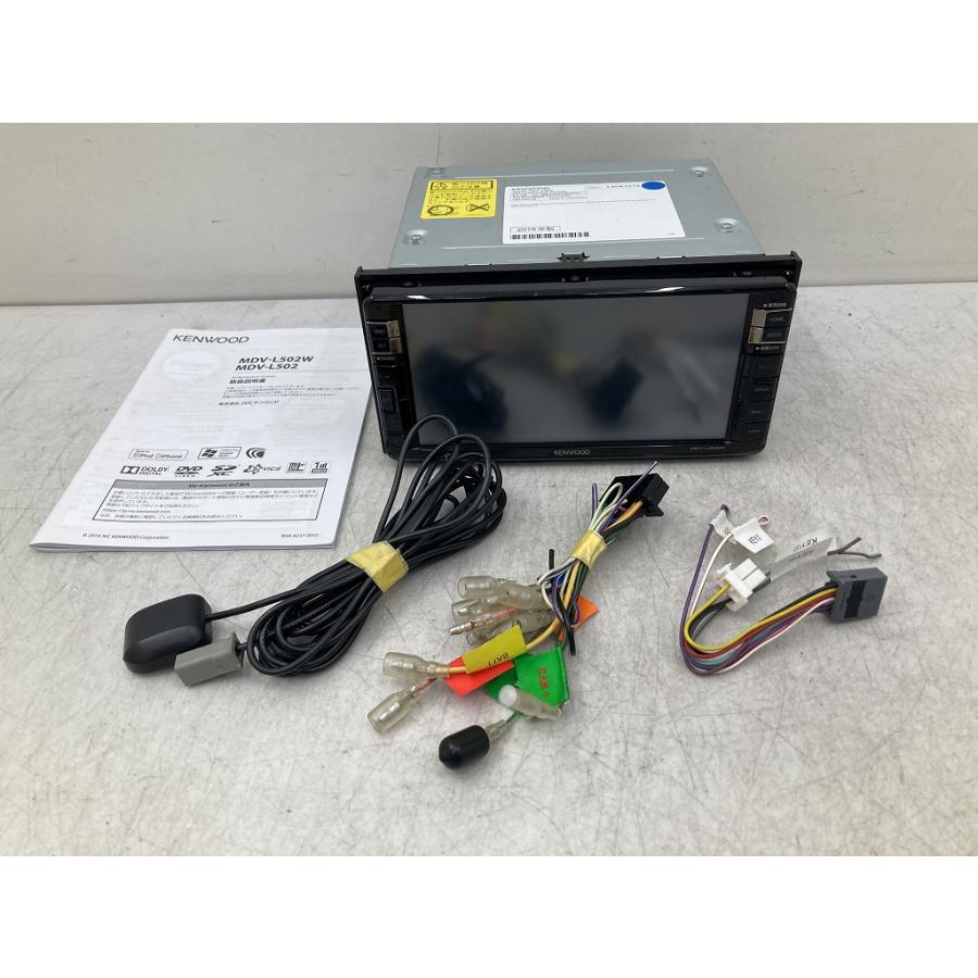 動作OK 割れ無 KENWOOD ケンウッド MDV-L502W メモリーナビ 地図2014年