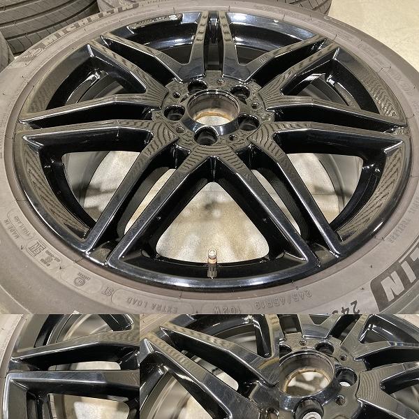 ホイル綺麗 メルセデスベンツ AMG Vクラス W447 純正 19インチ 8J +52