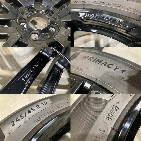 ホイル綺麗 メルセデスベンツ AMG Vクラス W447 純正 19インチ 8J +52