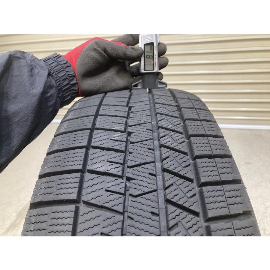 バリ溝 '23年製 DUNLOP WINTERMAXX WM03 225/65R17 2本セット ダンロップ ウィンターマックス (V1729)の画像