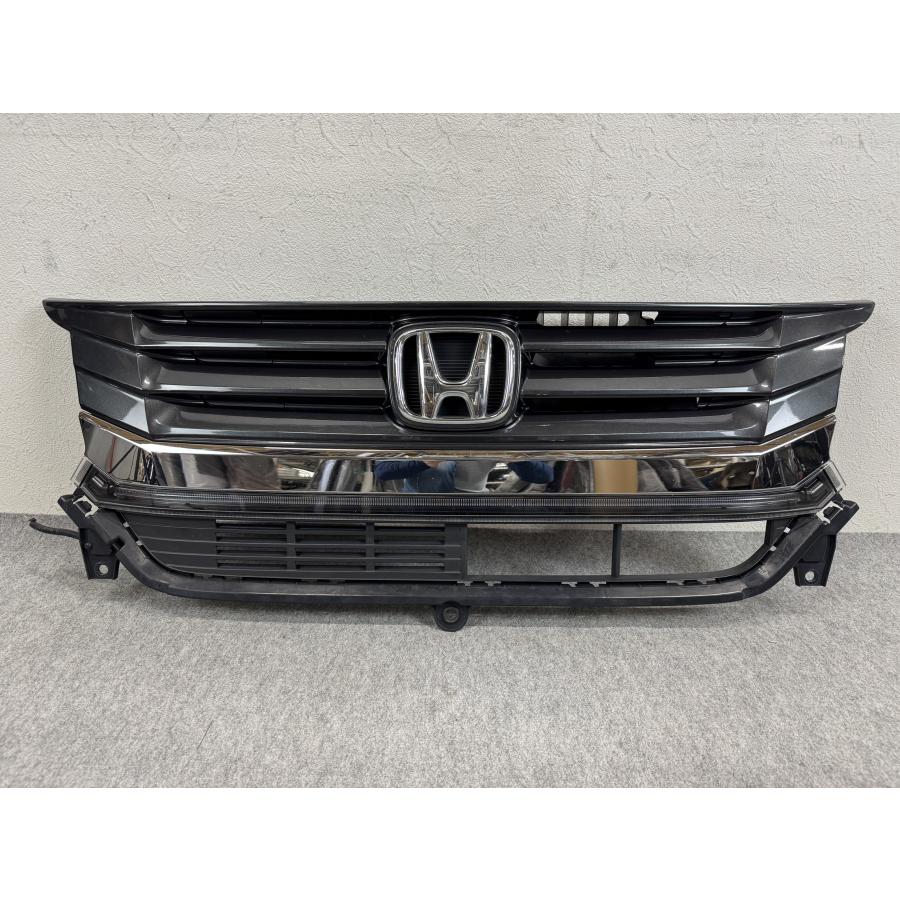 アンライクリー 割れ無 点灯OK JH1 N-WGN カスタム 純正 フロントグリル ラジエーター