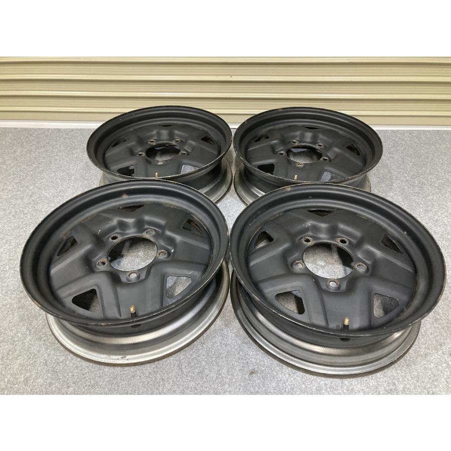 スズキ ジムニー 純正 スチールホイール マッドブラック塗装 16インチ