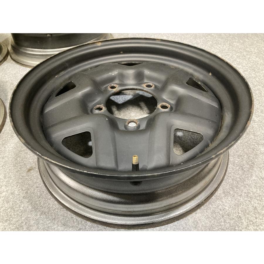 スズキ ジムニー 純正 スチールホイール マッドブラック塗装 16インチ