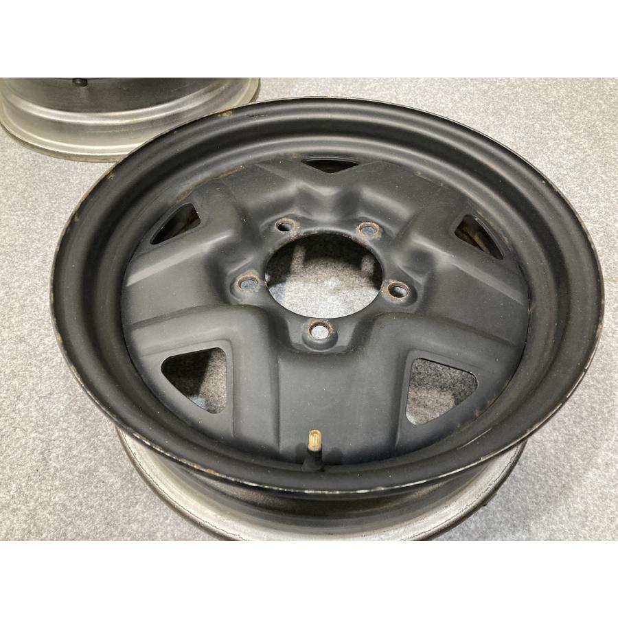 スズキ ジムニー 純正 スチールホイール マッドブラック塗装 16インチ