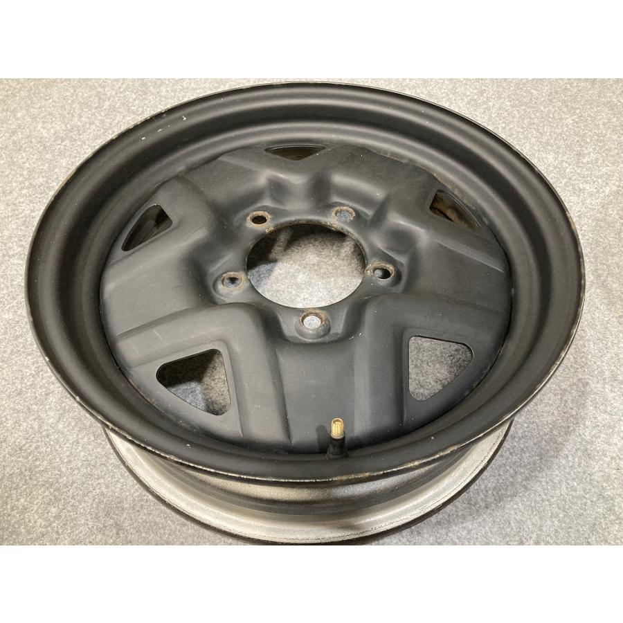 スズキ ジムニー 純正 スチールホイール マッドブラック塗装 16インチ