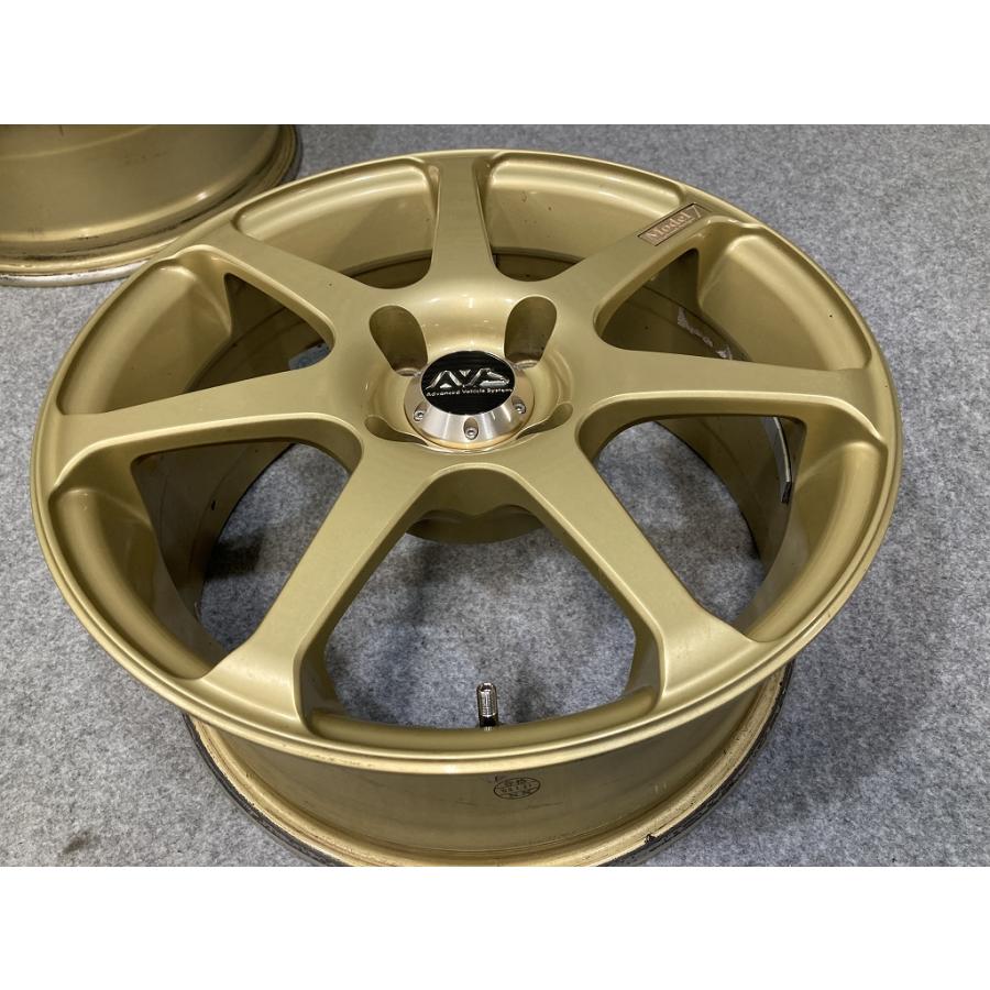 YOKOHAMA AVS MODEL7 15インチ 6.5J +35 PCD100 4H 4本セット モデル7