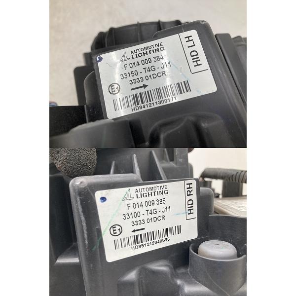 【中古美品】シビック純正 左ヘッドライト 33150-TGH-J11 美品 割れ無 点灯OK JG1 前期 N-ONE 純正 HID ヘッドライト 左右セット