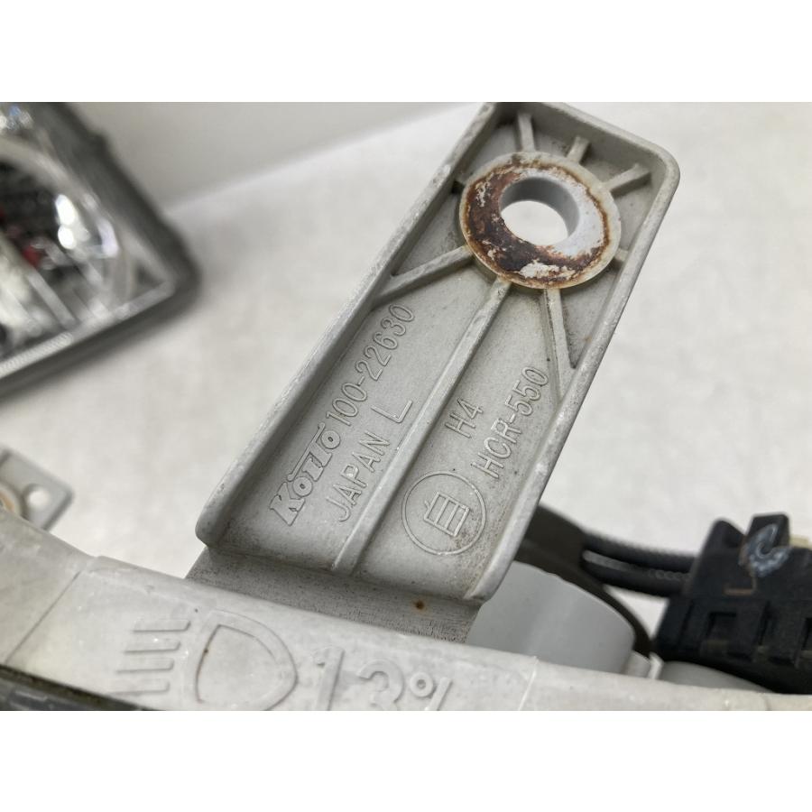 美品 取付OK HM1 バモス 純正 ハロゲン ヘッドライト 左右セット レベ 