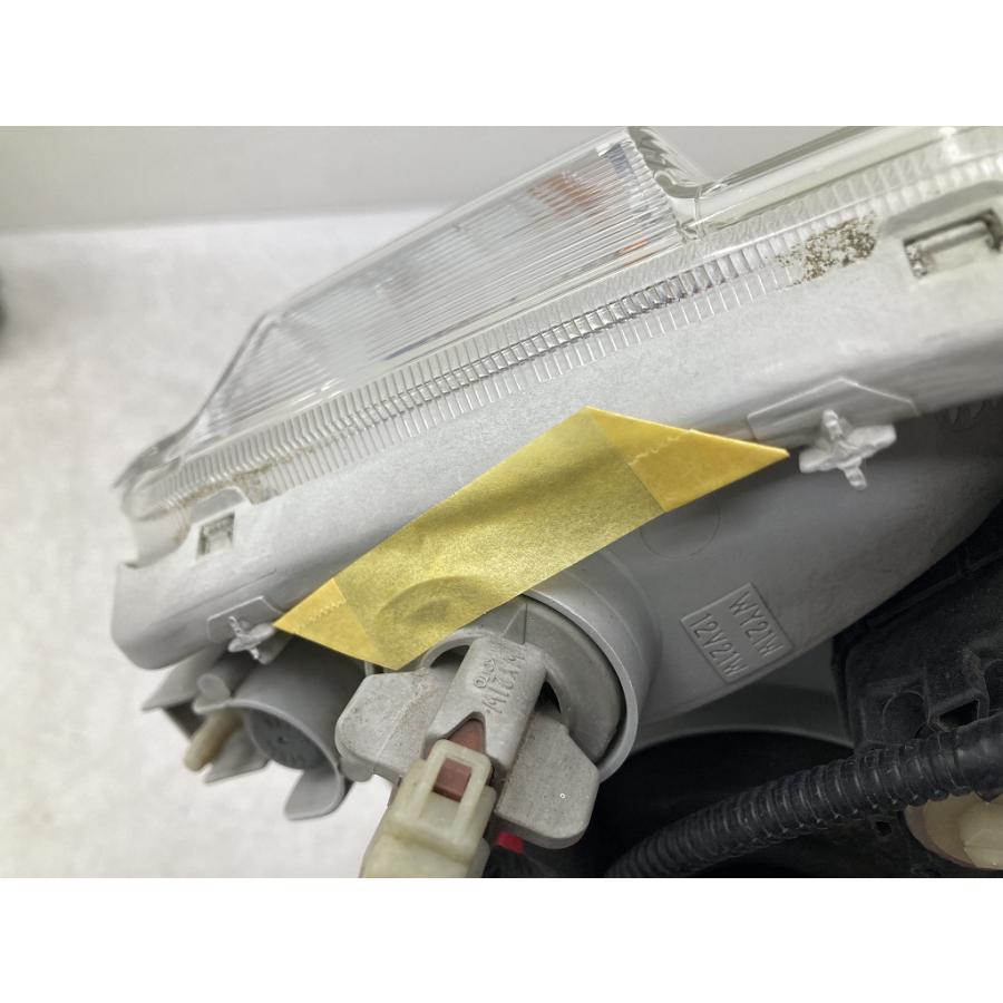 美品 取付OK HM1 バモス 純正 ハロゲン ヘッドライト 左右セット レベ 