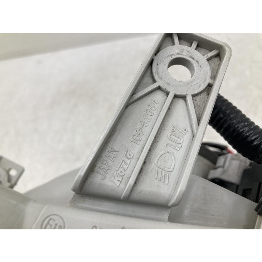良品 割れ無 HM1 バモス 純正 左 ハロゲン ヘッドライト 助手席側 レベ