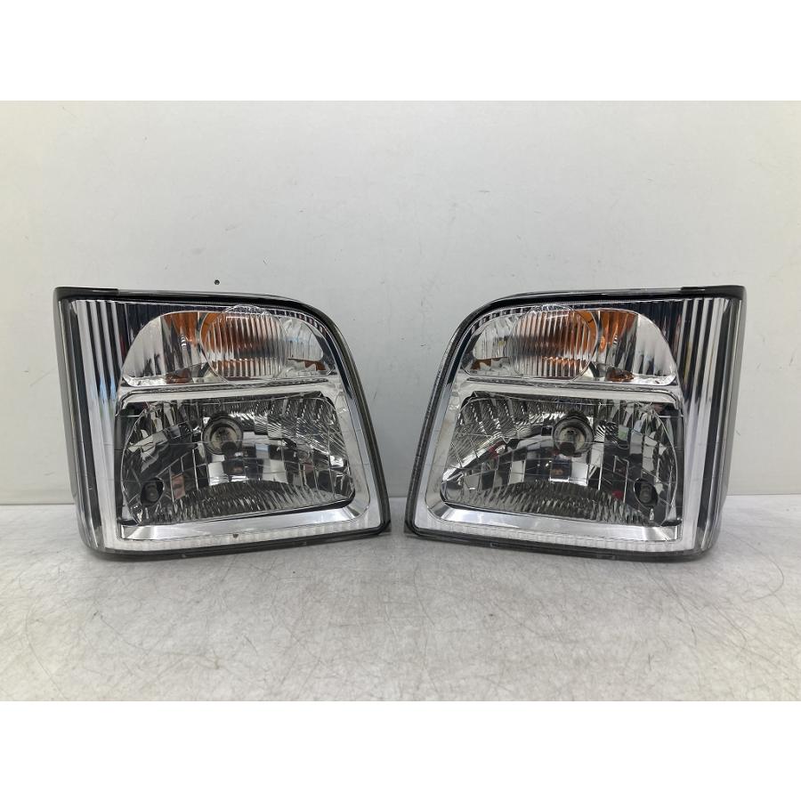 美品 割れ無 TT1 サンバー 純正 ハロゲン ヘッドライト 左右セット