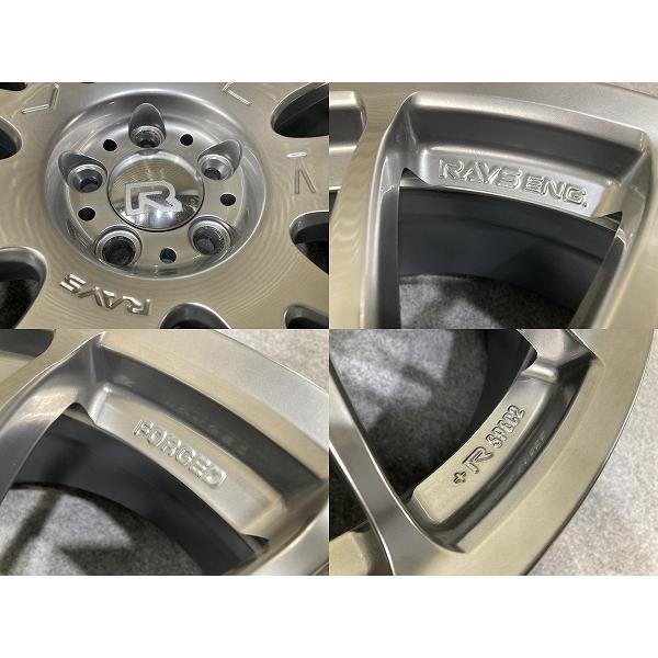 美品 鍛造 軽量 RAYS VOLK RACING PROGRESSIV ME 19インチ 8J +48