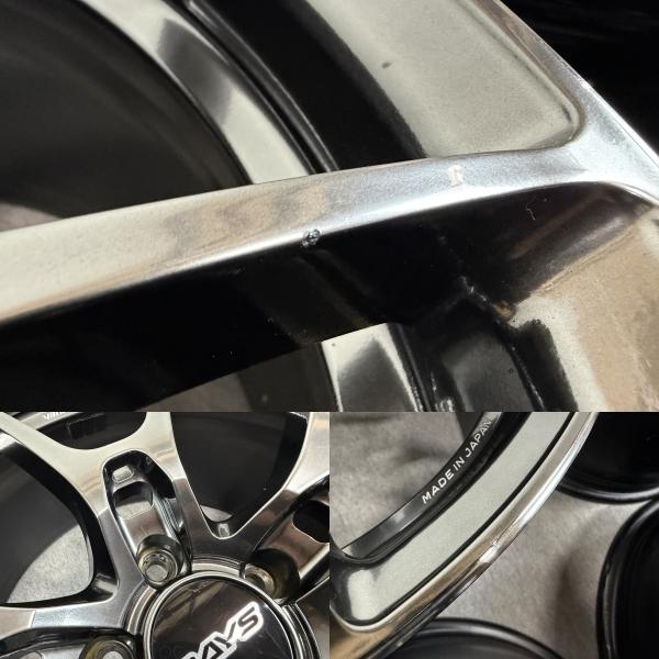 美品 鍛造 RAYS レイズ VOLKRACING ボルクレーシング G025 18インチ