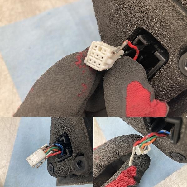 割れ無 動作OK MK32S スペーシア 純正 右 ドアミラー運転席側