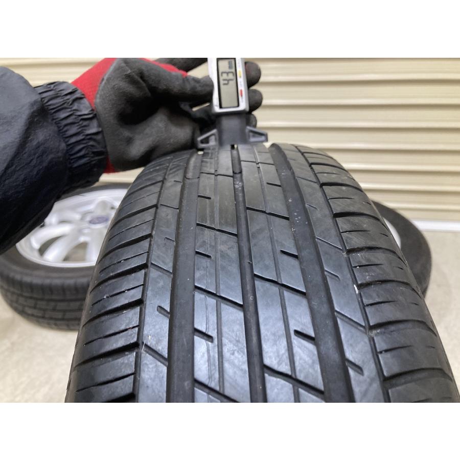 バリ溝 '21年製 ダイハツ MINILITE 15インチ 4.5J +45 PCD100 4H BS