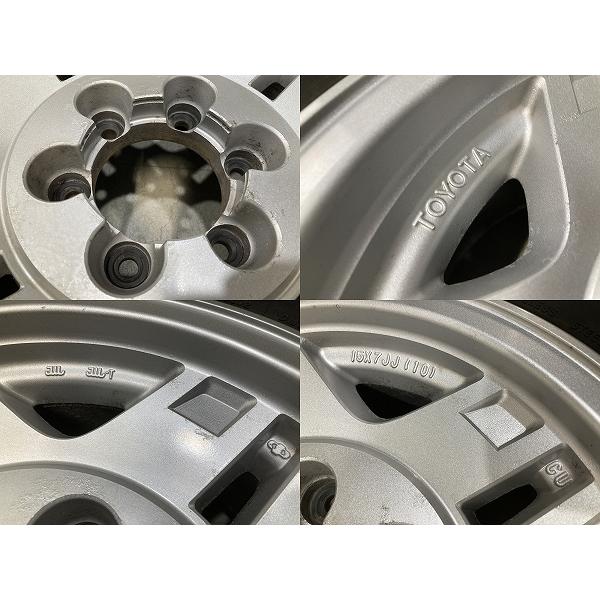 トヨタ 70ランクル 純正 15インチ 7J +10 PCD139.7 6H 31×10.50R15 LT