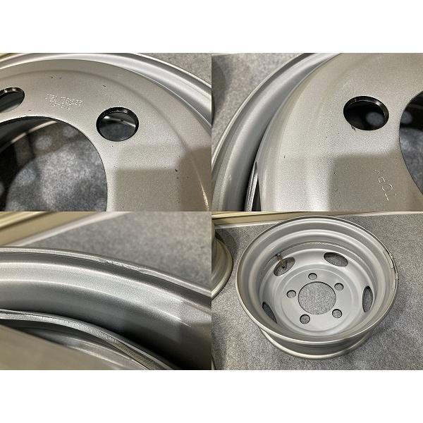 新車外し トヨタ ダイナ 純正 TOPY スチールホイール 鉄 DF2D 17.5
