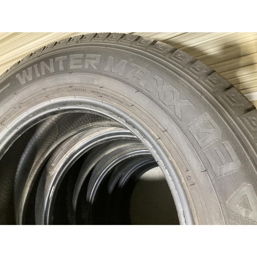 バリ溝 '21年製 DUNLOP WINTERMAXX03 WM03 195/65R15 4本セット