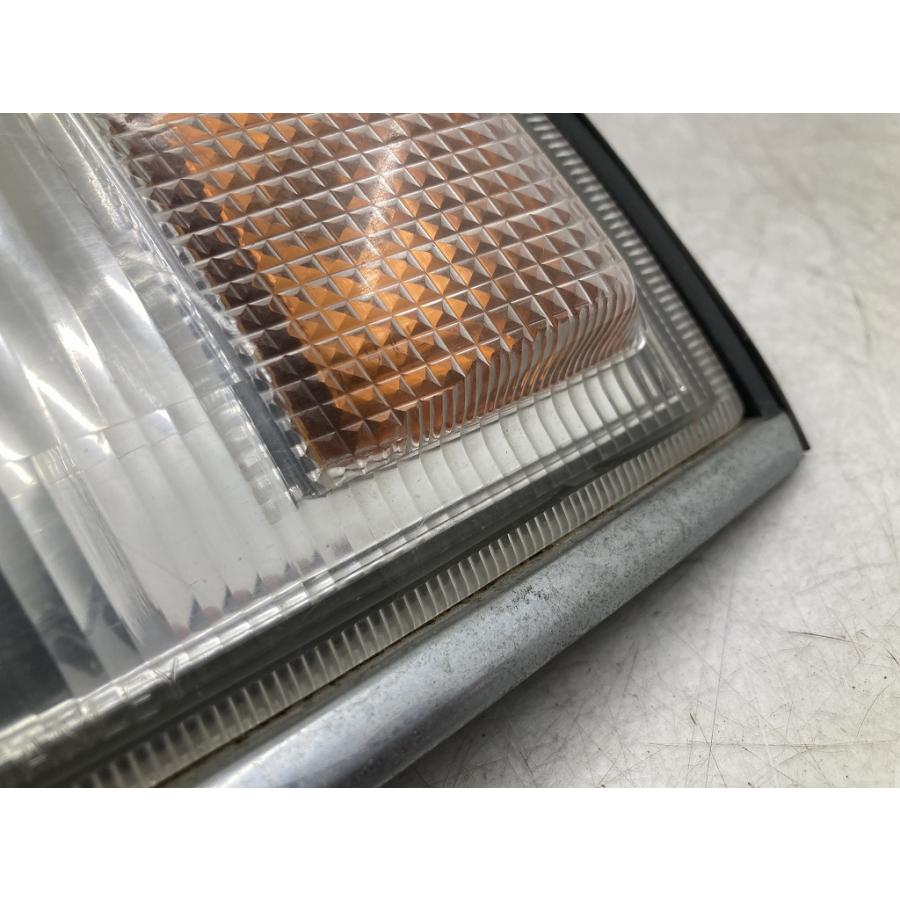 割れ無 GX81 前期 クレスタ 純正 左 コーナーライト コーナーレンズ