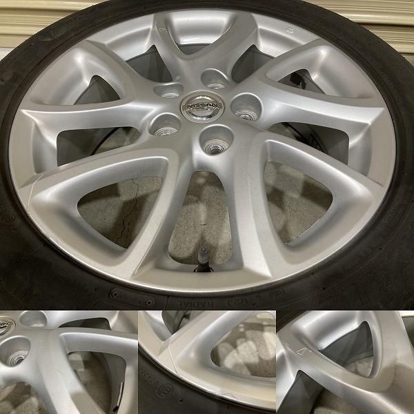 日産 ラフェスタ ハイウェイスター 純正 17インチ 6.5J +52.5 PCD114.3