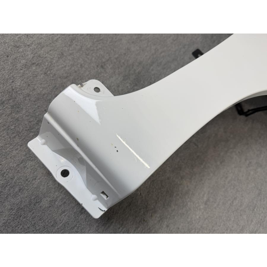 割れ無 LA600S タント 純正 右 フロントフェンダー W09 ホワイト 53811