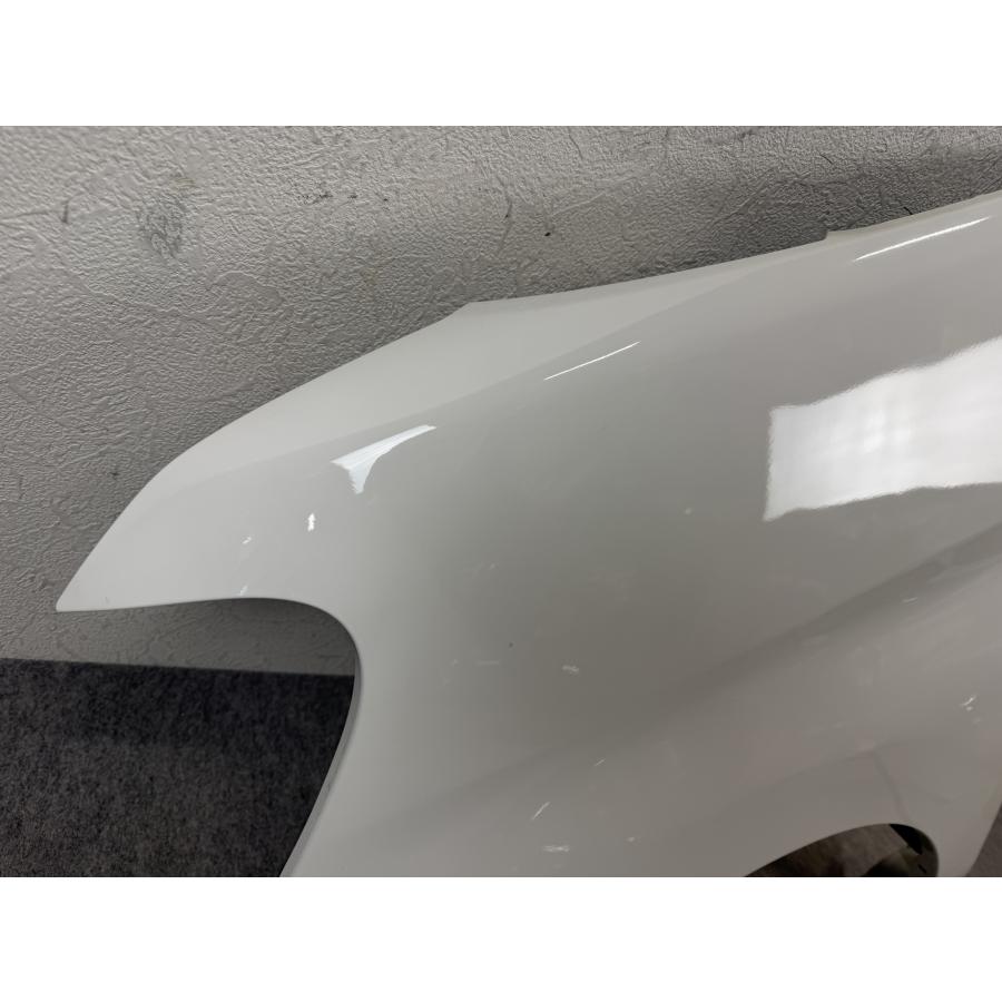 割れ無 LA600S タント 純正 左 フロントフェンダー W09 ホワイト 53812