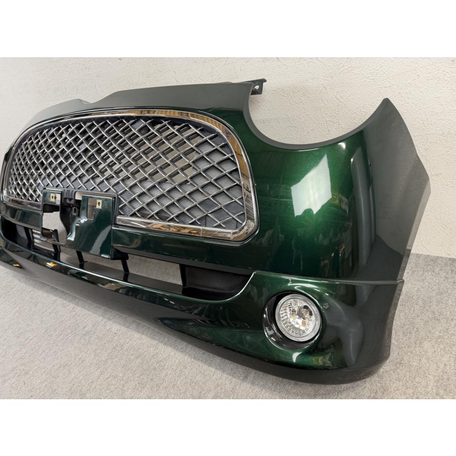 L650S ミラジーノ 純正 フロントバンパー フォグ付き G37 グリーン