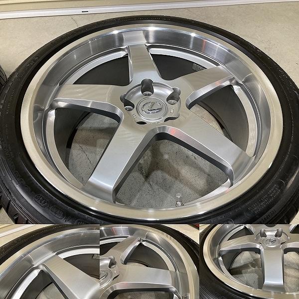 美品 鍛造 RAYS REM ROGA 20インチ 9.5J +36 PCD120 5H MICHELIN 275/35R20 2本 レクサス ...