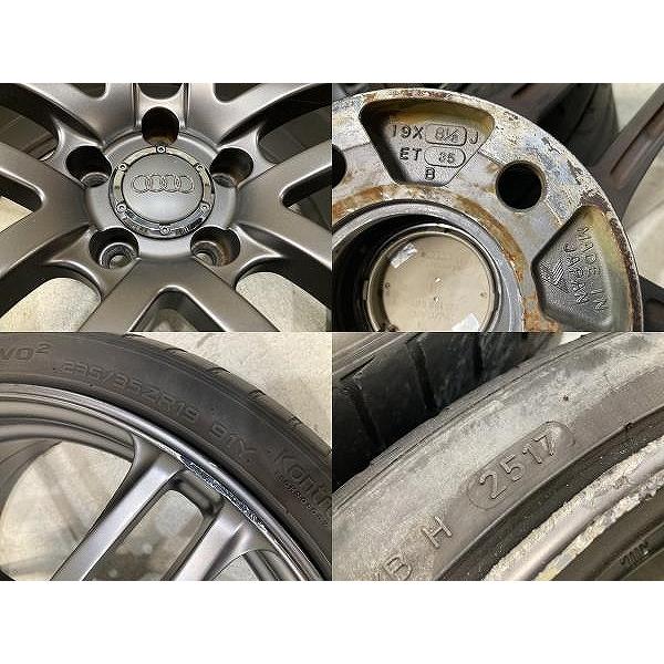 軽量 YOKOHAMA AVS MODEL T5 19インチ 8.5J +35 PCD112 5H 235/35R19 4