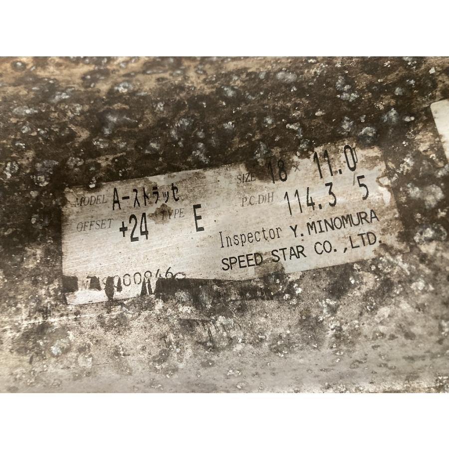 希少 当時物 SSR エイグルストラッセ Eタイプ 18インチ 11J +24 PCD114