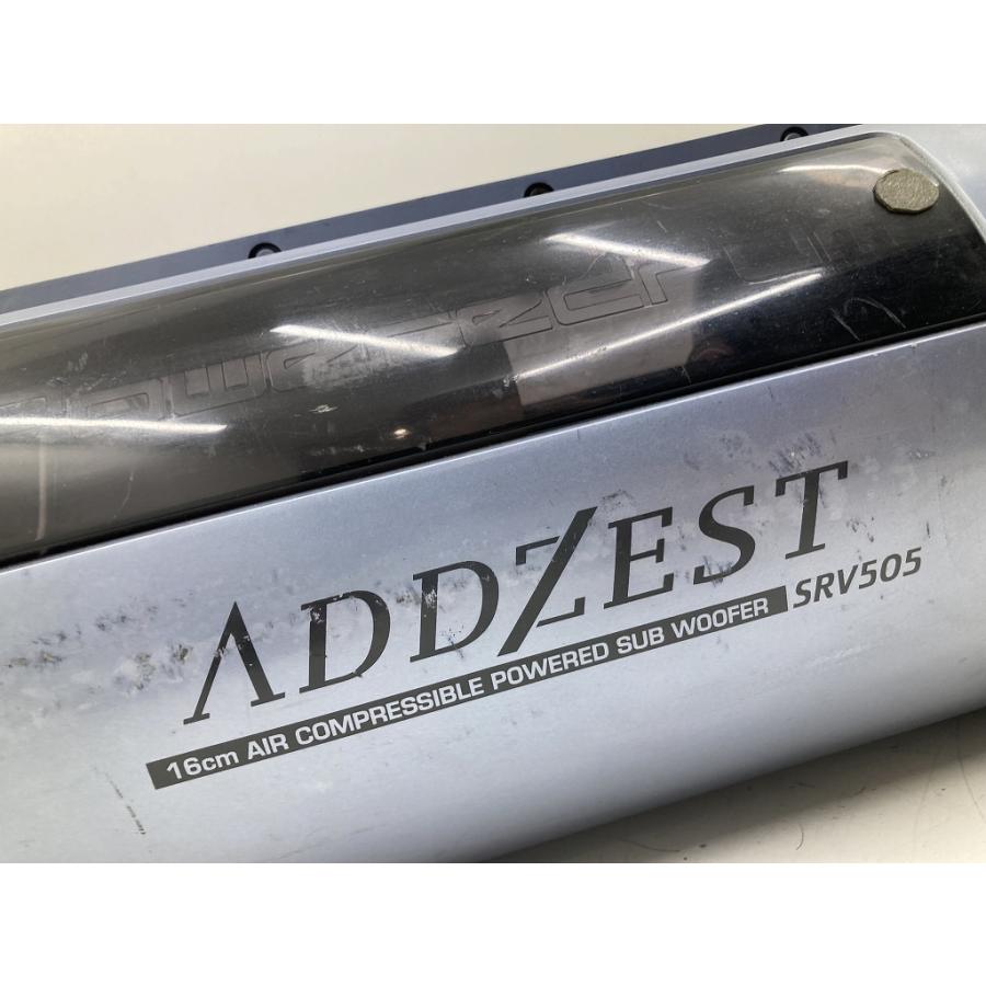 割れ無 動作OK ADDZEST アゼスト サブウーファー SRV505 16cm Clarion